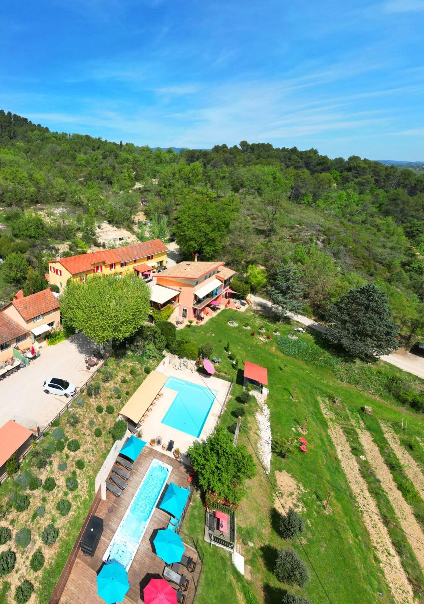 L'Oustaou Du Luberon Et Spa Villelaure Exteriér fotografie